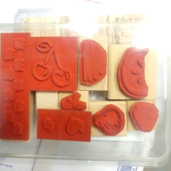 4 rubber stamp sets assorted - 25 individual stamps assorted styles - Picture 5 of 13